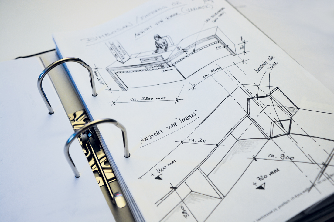 Plan des Showrooms