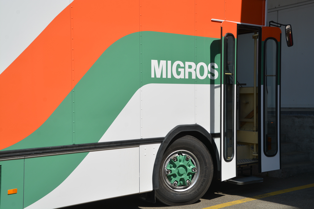 Der fertige Migros Bus